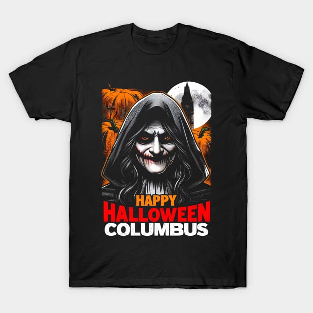 Columbus Halloween T-Shirt by Americansports